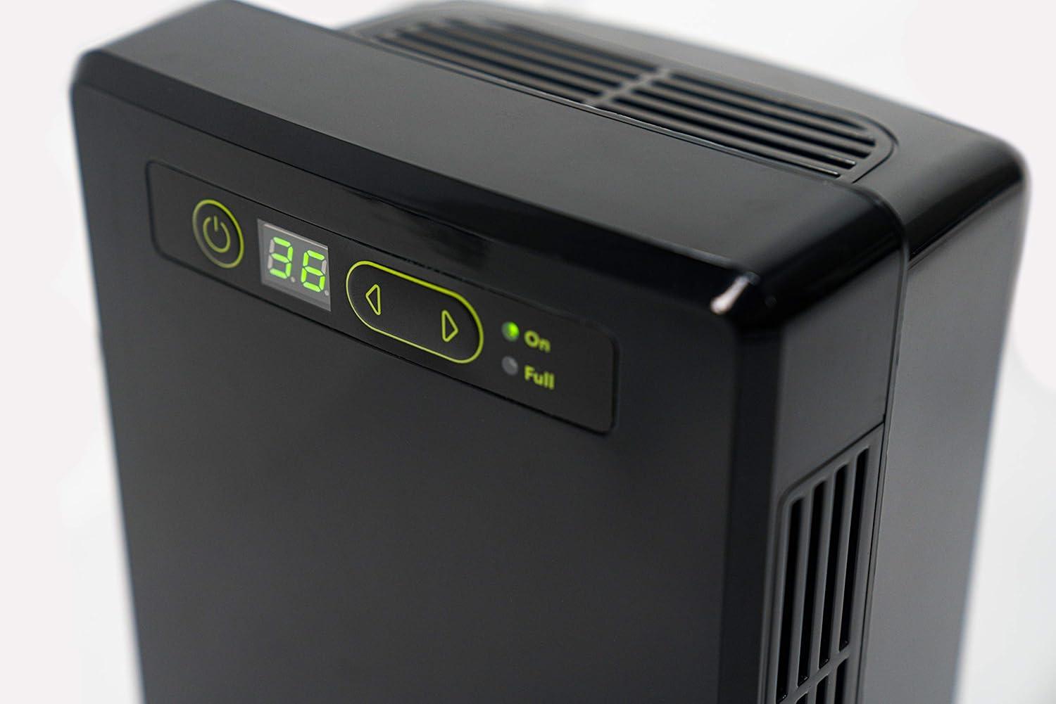 imageLOCKDOWN Automatic Dehumidifier with Quiet Operation Drain Hose and Self Monitoring Controls for Humidity Control in Small Rooms Safes and ClosetsOne Size