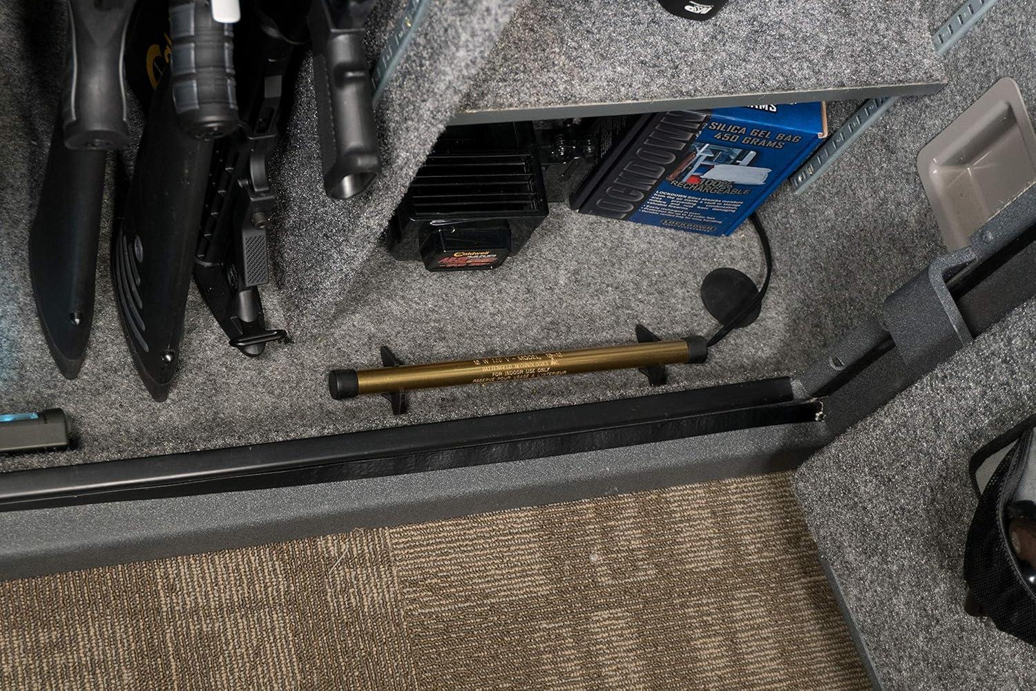 imageLOCKDOWN GoldenRod Dehumidifier Rod with Low Profile Design and Easy Installation and Operation for Vault Humidity Control and Rust Prevention Made in USA12 Inch