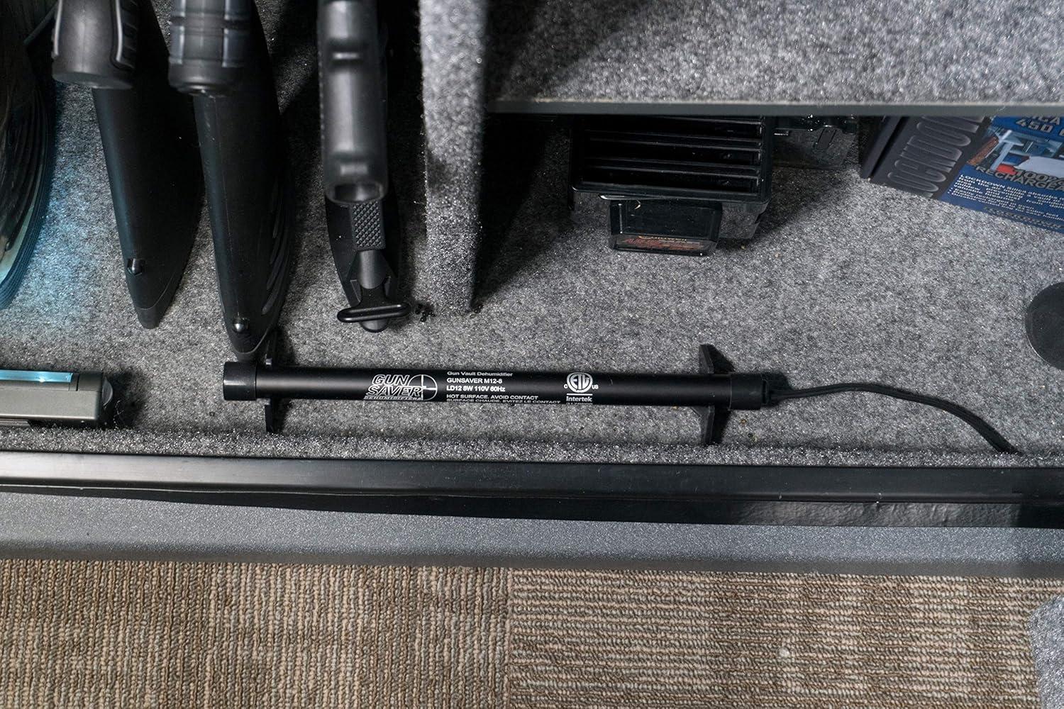 imageLOCKDOWN GunSaver Dehumidifier with Slim Low Profile Design Easy Installation and Simple Operation for Vault Humidity Control and Rust Prevention18Inch