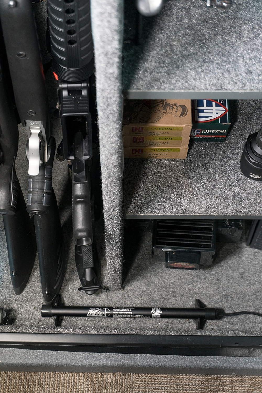 imageLOCKDOWN GunSaver Dehumidifier with Slim Low Profile Design Easy Installation and Simple Operation for Vault Humidity Control and Rust Prevention18Inch