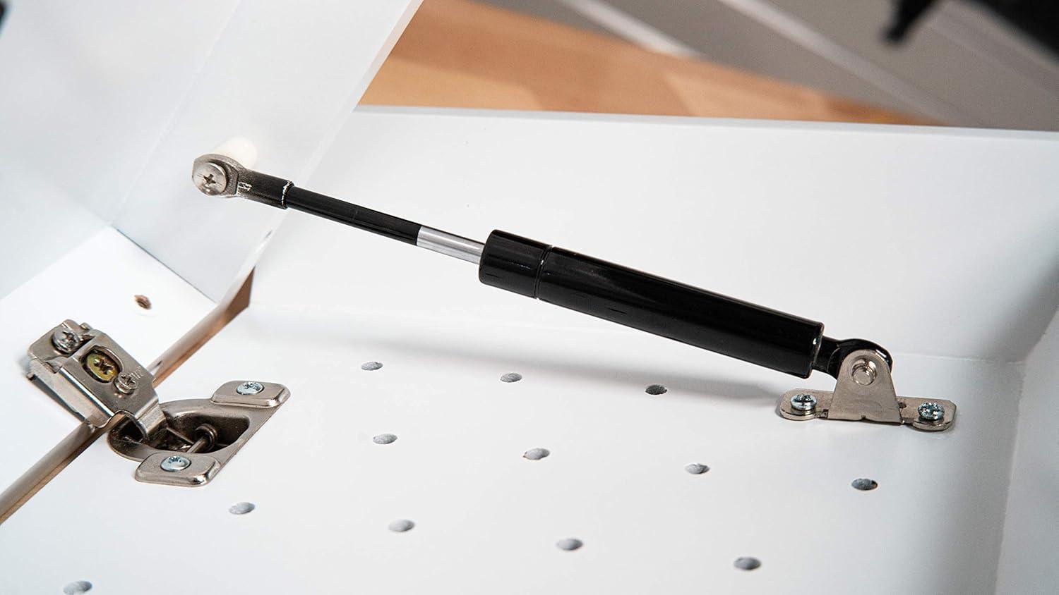 imageLOCKDOWN In Plain Sight Shelf with Discreet Design Easy Magnetic Access Customizable Compartment and PUCK Integration for Home Business and SecurityWhite