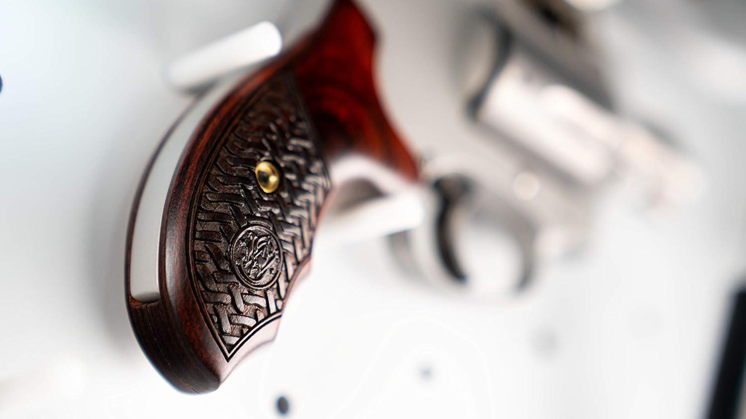 imageLOCKDOWN In Plain Sight Shelf with Discreet Design Easy Magnetic Access Customizable Compartment and PUCK Integration for Home Business and SecurityWhite