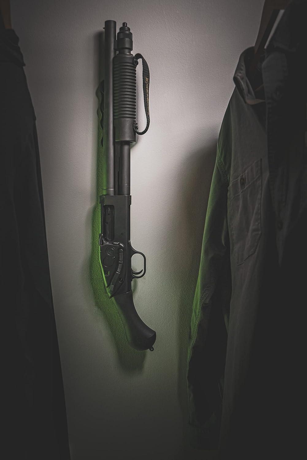 imageLockdown Gun Mount Magnet 2375 LB Capacity with Easy Mounting HeavyDuty for Shotgun Pistol and Rifle Storage and OrganizationOne Size