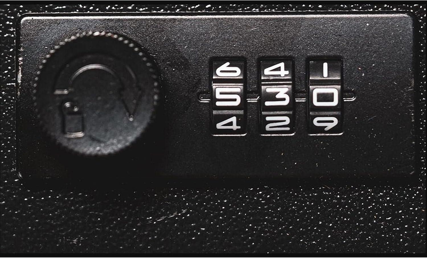 imageLockdown Handgun Vault with All Steel Construction TSA Approval and California DOJ Certification for Secure Storage of Pistols Revolvers Small ValuablesOne Size