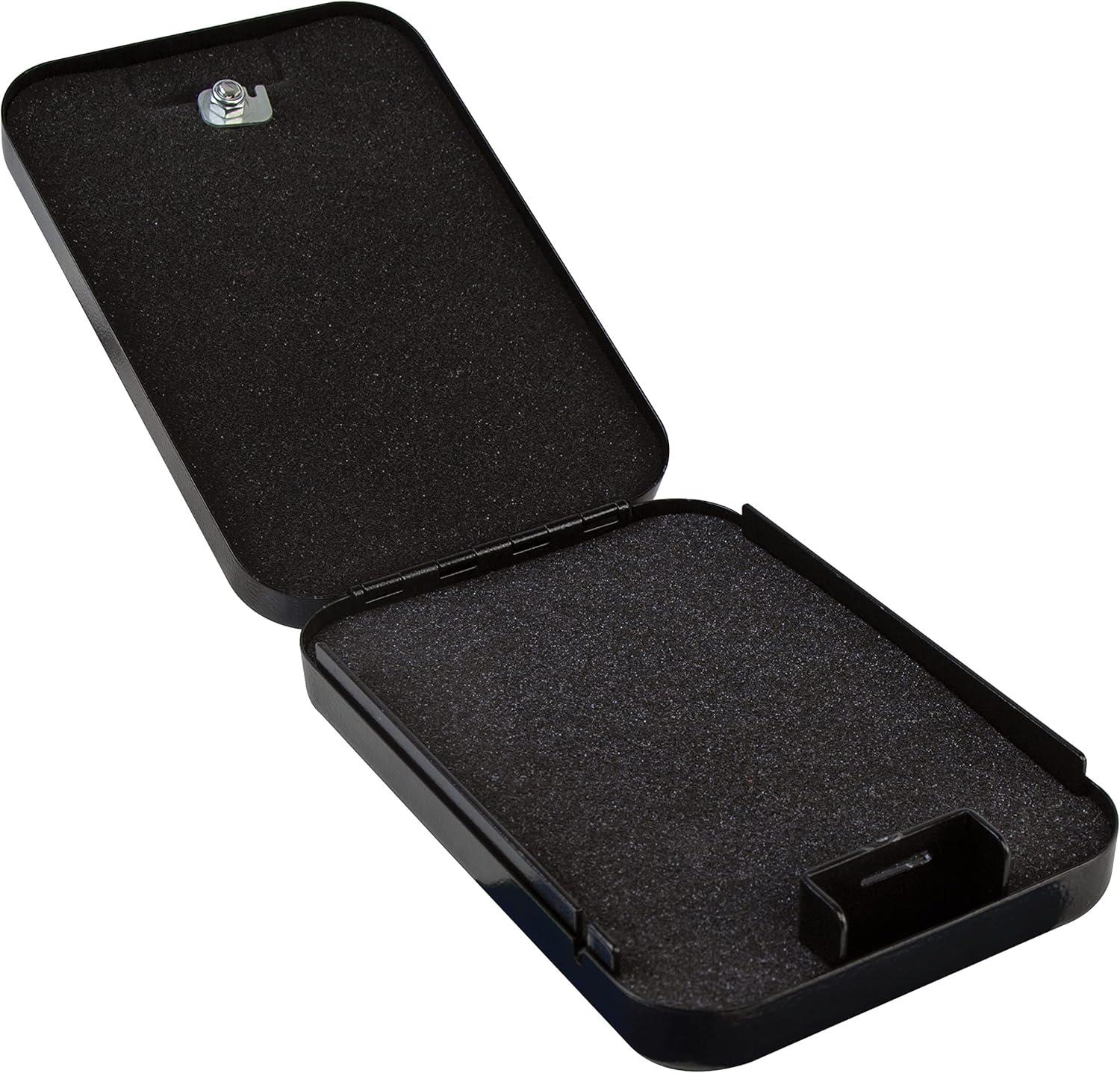 imageLockdown Handgun Vault with All Steel Construction TSA Approval and California DOJ Certification for Secure Storage of Pistols Revolvers Small ValuablesCompact