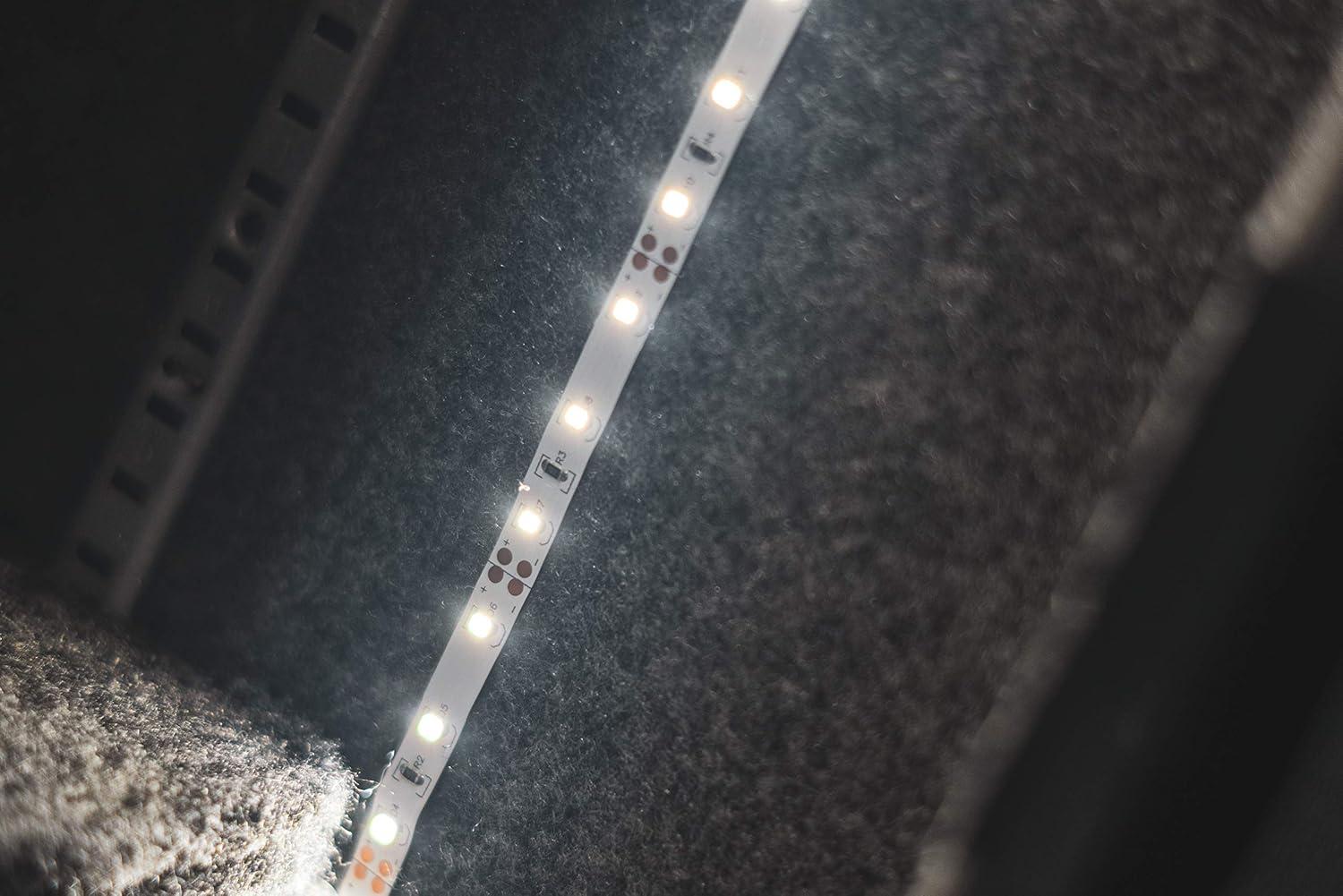 imageLockdown LED Vault Tape Light with Motion Activation Length Adjustment 3M Adhesive and Wall Plug for Convenient Gun Safe Lighting and Organization