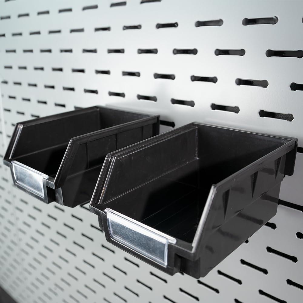 imageLockdown Securewall Bin Hanger with Stabile Design Perfect for Spare Parts and Small Tools for Organization Gun Room Storage