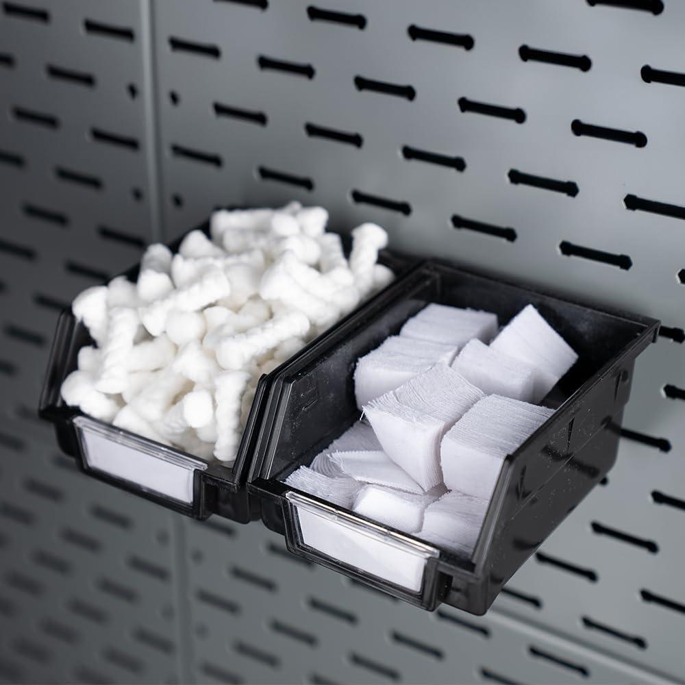 imageLockdown Securewall Bin Hanger with Stabile Design Perfect for Spare Parts and Small Tools for Organization Gun Room Storage