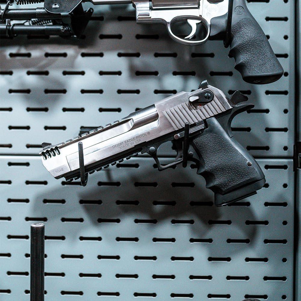 imageLockdown Securewall Horizontal Long Gun Hanger Steel Materials and Custom Storage for Firearms Vaults and Gun Rooms