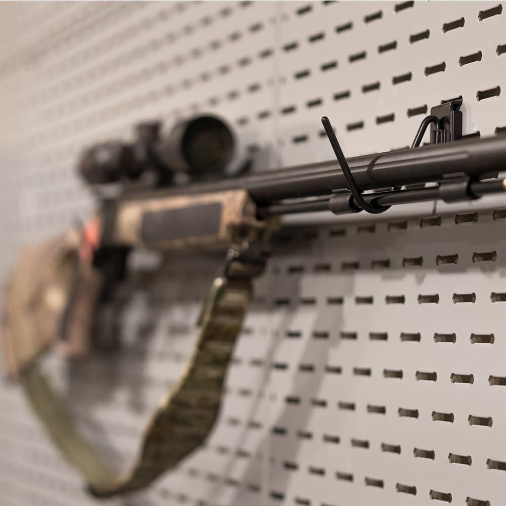 imageLockdown Securewall Horizontal Long Gun Hanger Steel Materials and Custom Storage for Firearms Vaults and Gun Rooms
