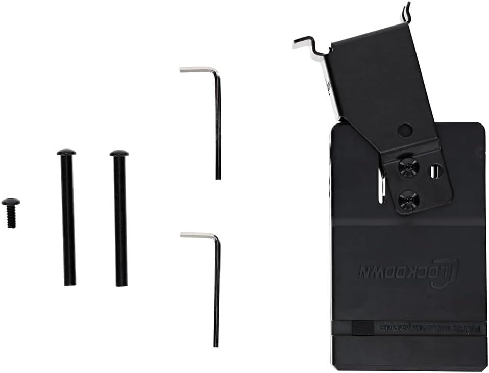 imageLockdown Securewall MSR10 Hanger with Securewall Compatible Design and Simple Setup for Organization Gun Storage Gun Room