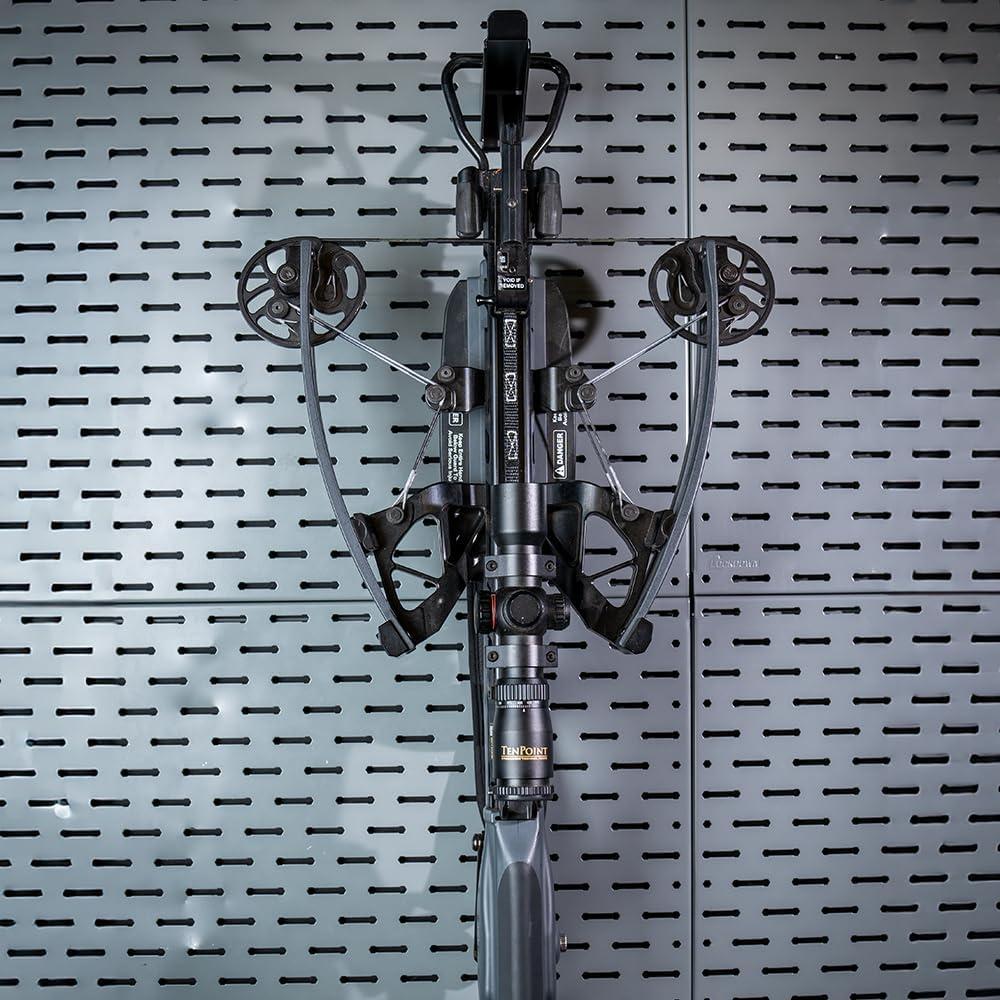 imageLockdown Securewall Universal Hook with 40 Pound Capacity Solid Steel Construction and Custom Storage for Firearms Vaults and Gun Rooms