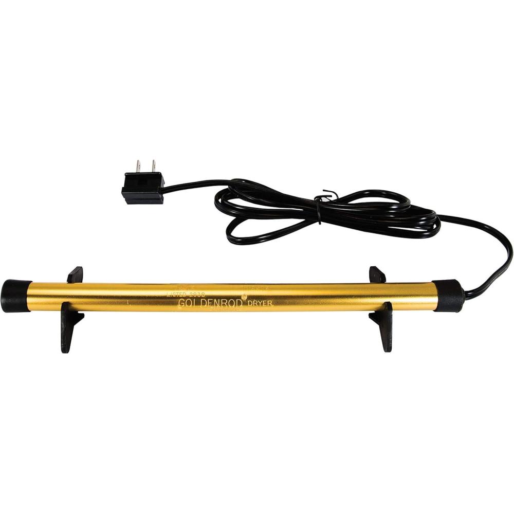 imageLOCKDOWN GoldenRod Dehumidifier Rod with Low Profile Design and Easy Installation and Operation for Vault Humidity Control and Rust Prevention Made in USA12 Inch