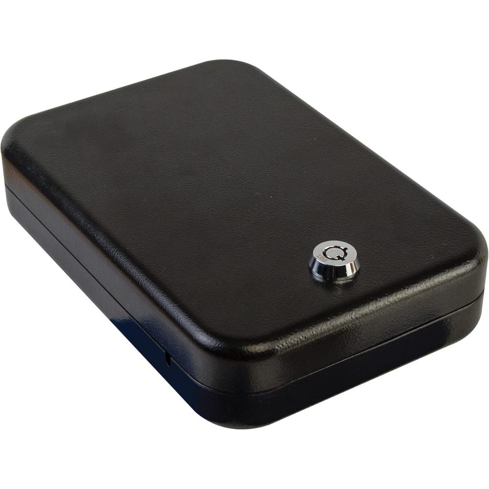 imageLockdown Handgun Vault with All Steel Construction TSA Approval and California DOJ Certification for Secure Storage of Pistols Revolvers Small ValuablesCompact