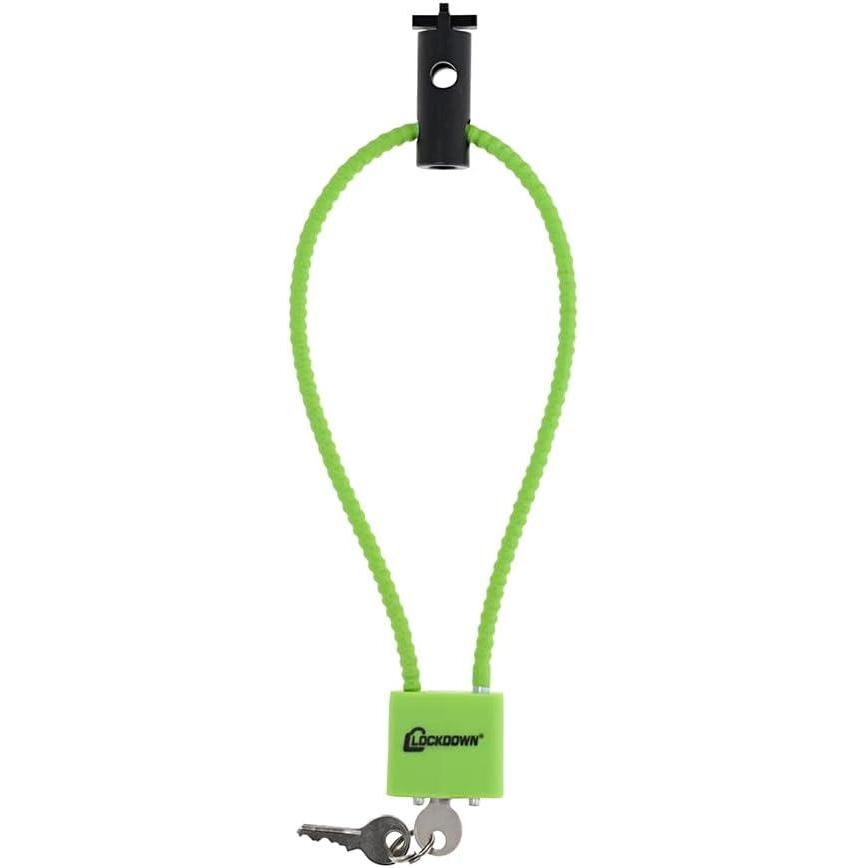 imageLockdown Securewall Gun Lock with Cable Lock 2 Keys and Compatibale Design for Locking Multiple Guns Organization Gun Storage