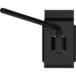 Lockdown Securewall Angled Barrel Peg with Solid Steel Construction and Custom Storage for Firearm, Vault, and Gun Room
