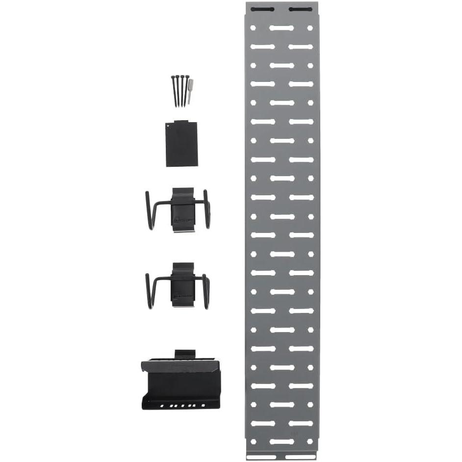 image:imageLockdown Securewall Handgun Kit with Narrow Securewall Panel Handgun Hangers Mag Rack for Organization Gun Storage